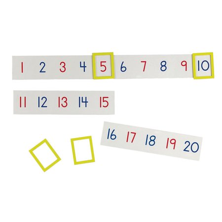 LEARNING RESOURCES Magnetic Number Line, 1-100 5194